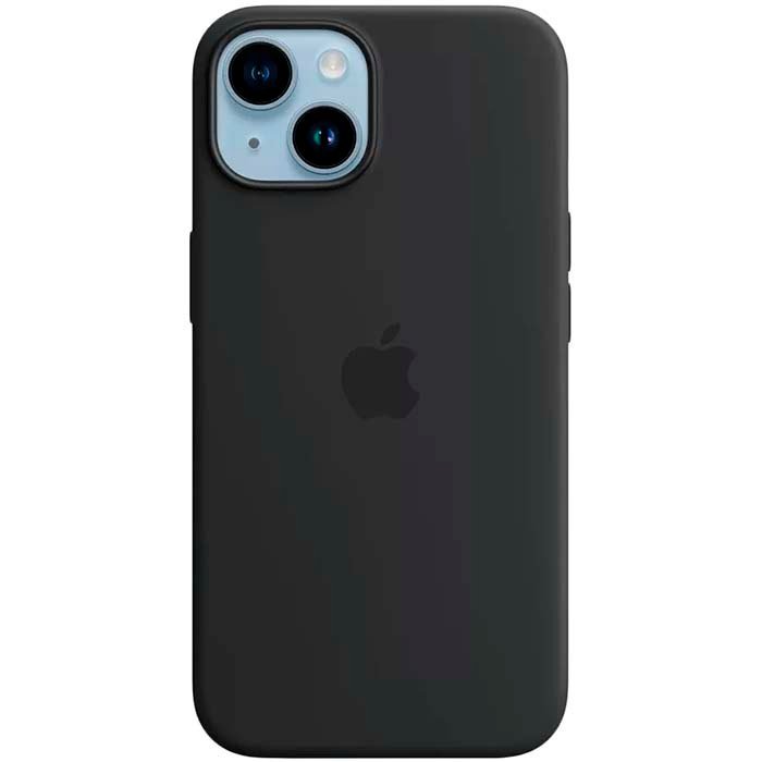 Apple Silicone Case with MagSafe Midnight for iPhone 14