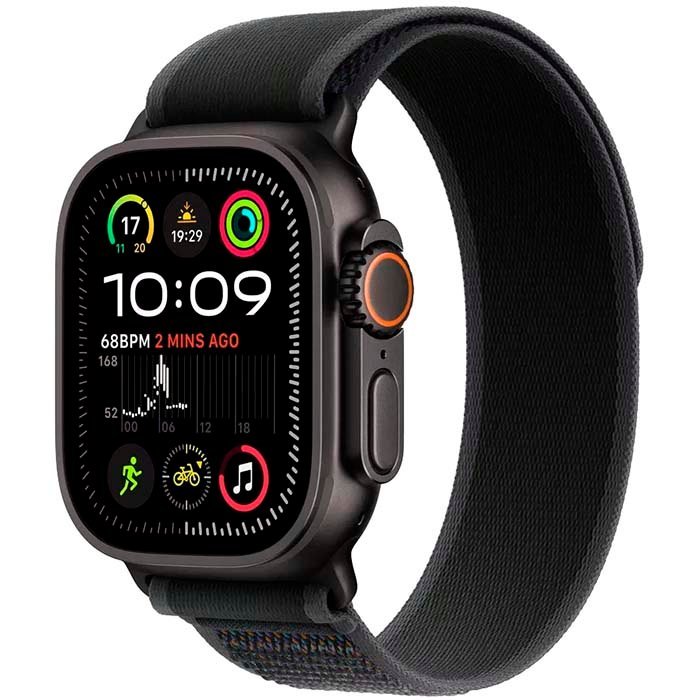 Apple Watch Ultra 2  2024  49mm Black Titanium Black Trail Loop ML