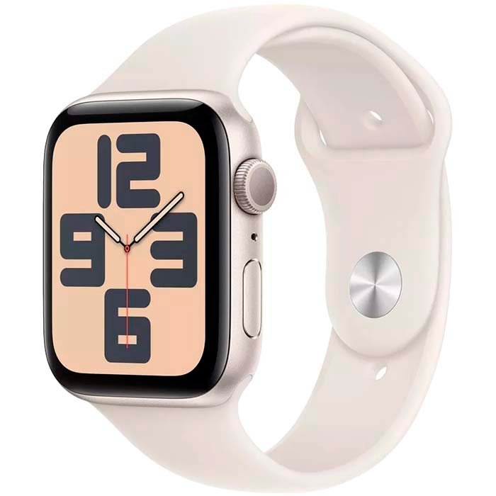 Apple Watch SE GPS Gen 2 2024 , 40mm, Starlight, Starlight Sport Band, ML