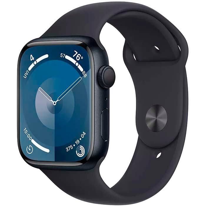 Apple Watch Series 9 GPS 45mm Midnight Midnight Sport Band ML