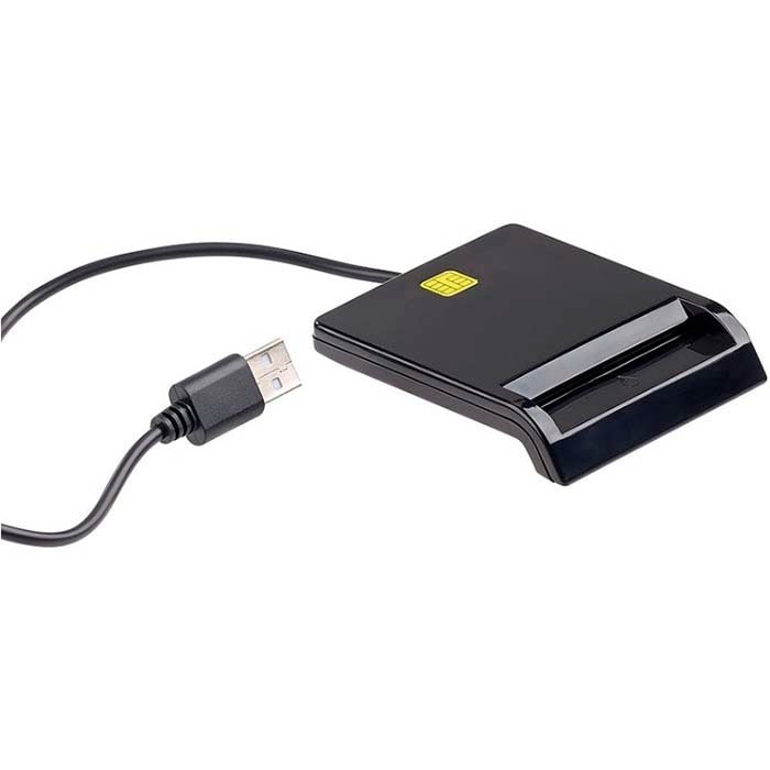 Smart ID Card Reader  Black