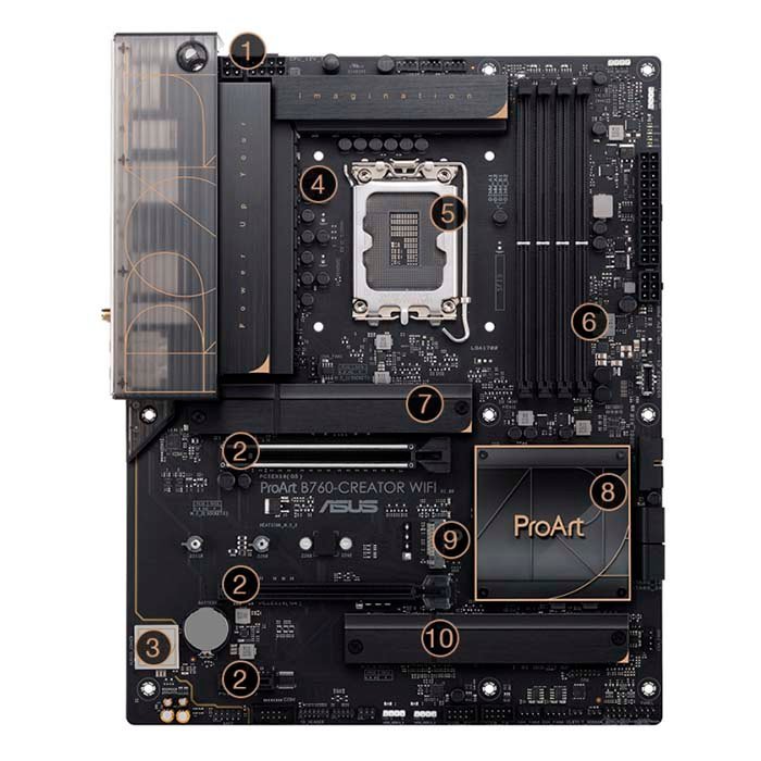 Asus ProArt B760 Creator D5