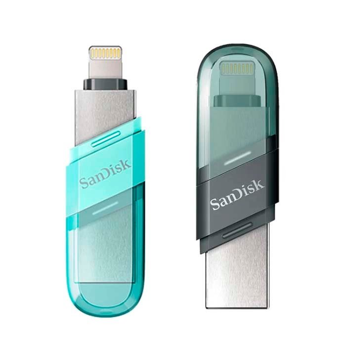 SanDisk iXpand Flash Drive Flip 128GB  iPhone to USB