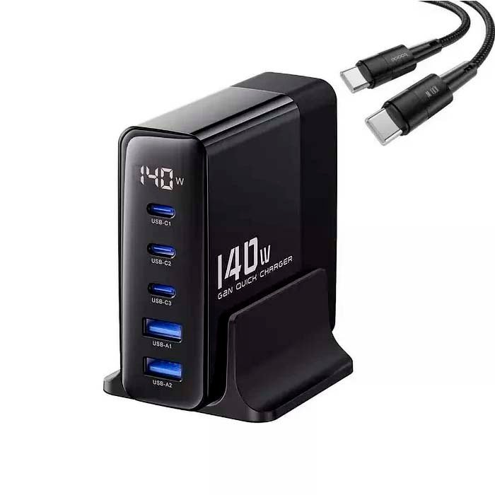 Toocki 140W GaN Charger 3C 2A