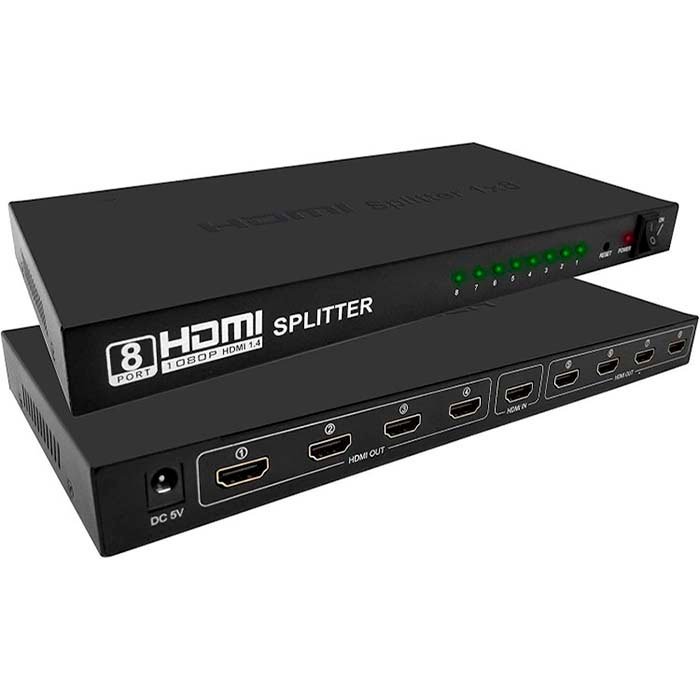 HDMI Splitter 1080p  8 Port