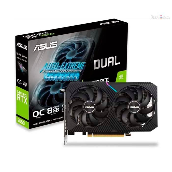 Asus Dual RTX 3050 8GB