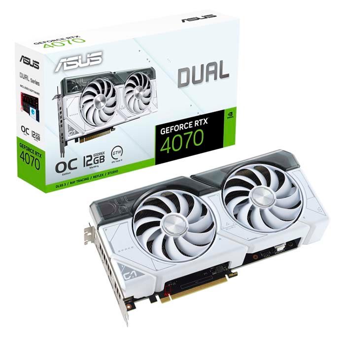 Asus Dual OC RTX 4070 OC 12GB White