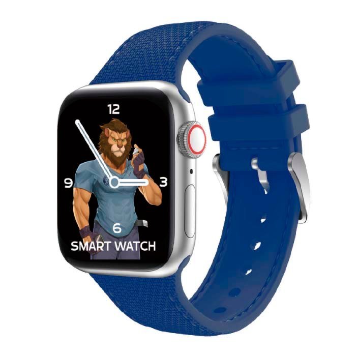 Apple Watch Green Elite Silicone with Style Strap 42-44mm  Blue