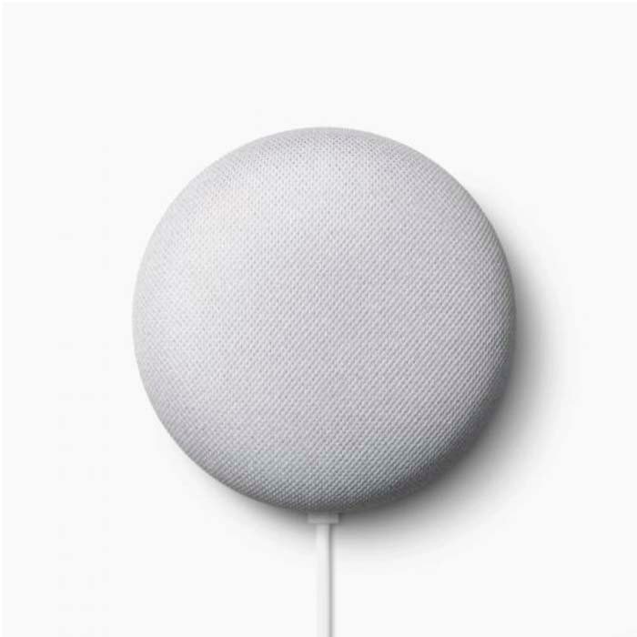 Google Nest Mini Smart Speaker Chalk