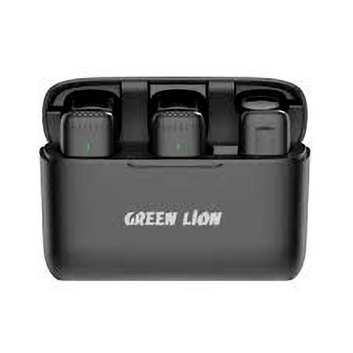 Green Lion 3 in 1 Microphone Type-C, Lightning Black