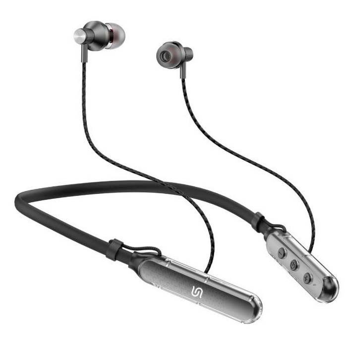 Porodo Soundtec SV-PRO Neckband Earphone ENC Black