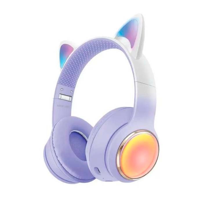 Green Lion GL-400 Kids Wireless Headphones Purple