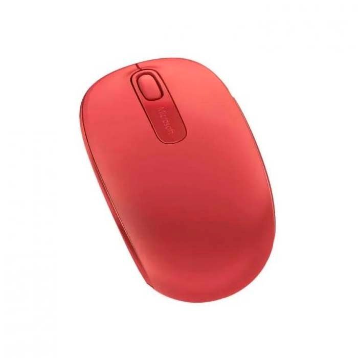 Microsoft Wireless Mobile 1850 Mouse Red