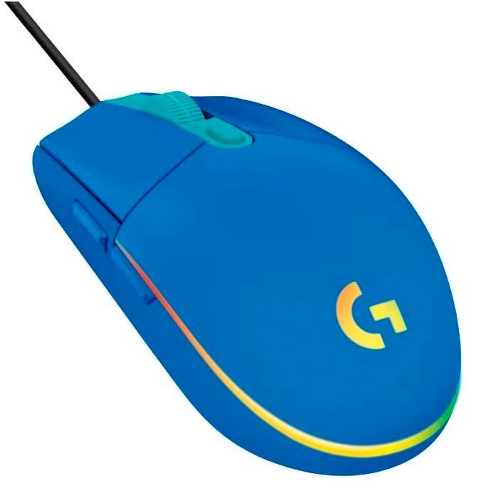 Logitech G203 LIGHTSYNC Gaming Mouse Blue