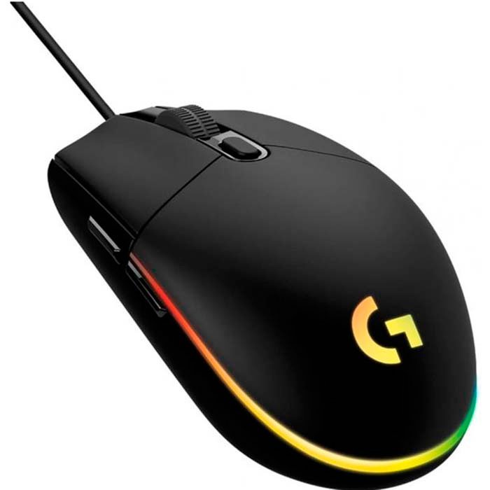 Logitech G203 LIGHTSYNC Gaming Mouse Black