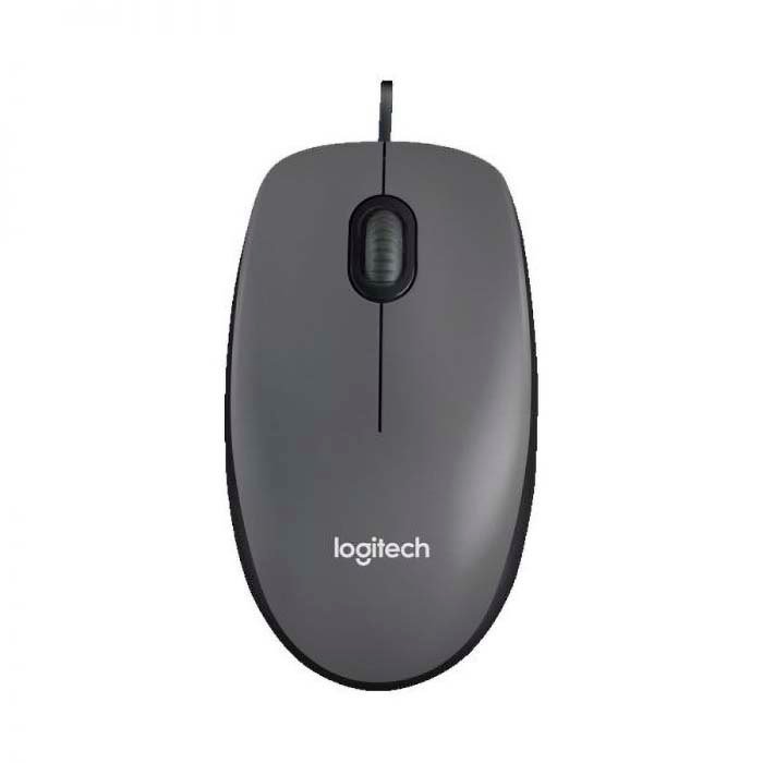 Logitech Mouse Wired M100 Black