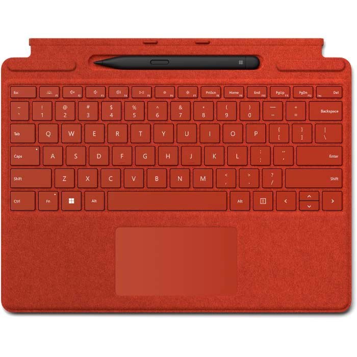 Microsoft Surface Pro Type Cover Keyboard Red