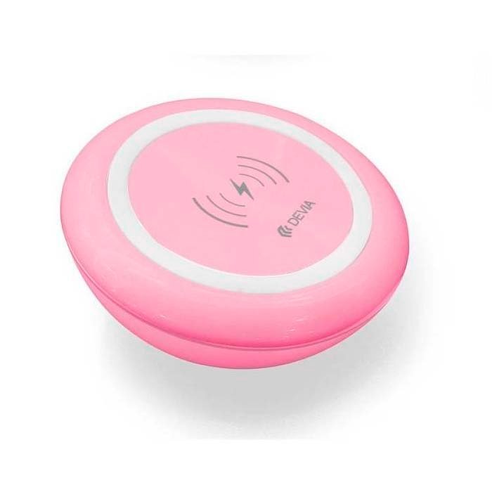 Wireless Fast Charger Devia Pink