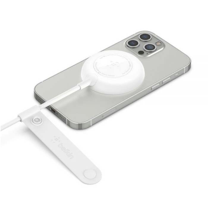 Belkin Boost Charge Magnetic Portable Wireless Charger Pad 7.5W White