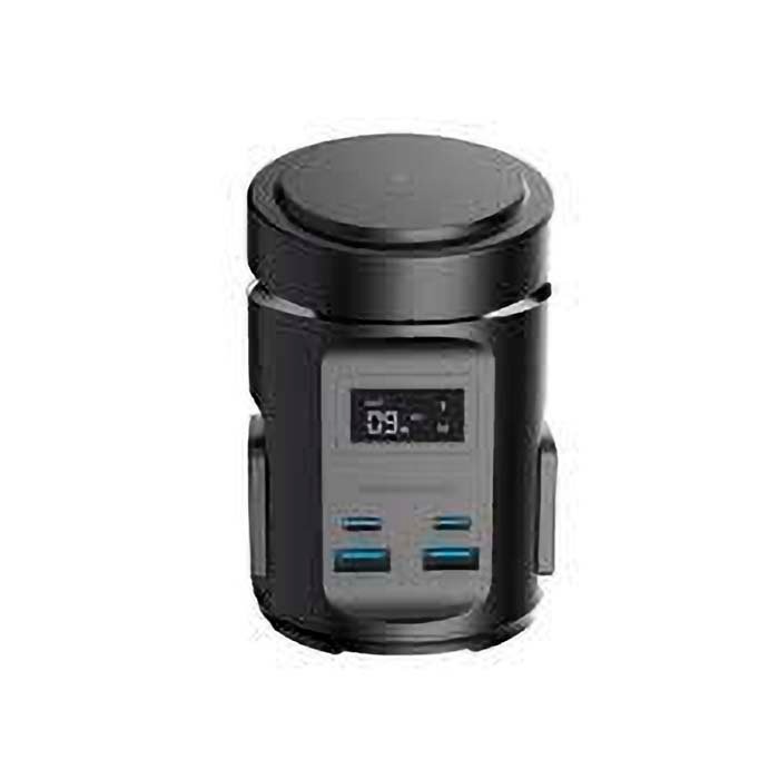 Powerology MagSafe Power Hub PD 65W 2X Universal Sockets 2200W Black