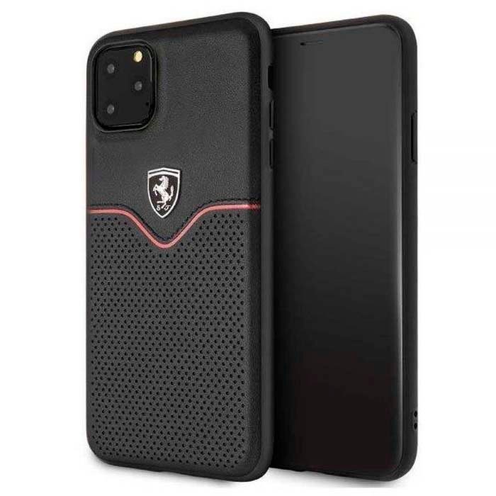 iPhone 11 Pro Ferrari SF Leather Victory Black