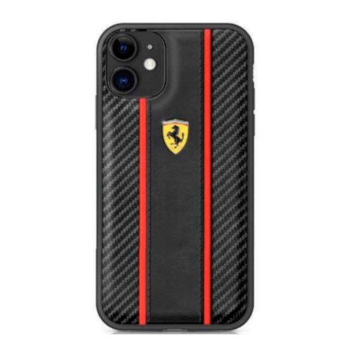iPhone 11 Pro Ferrari SF Track & Stripes Black