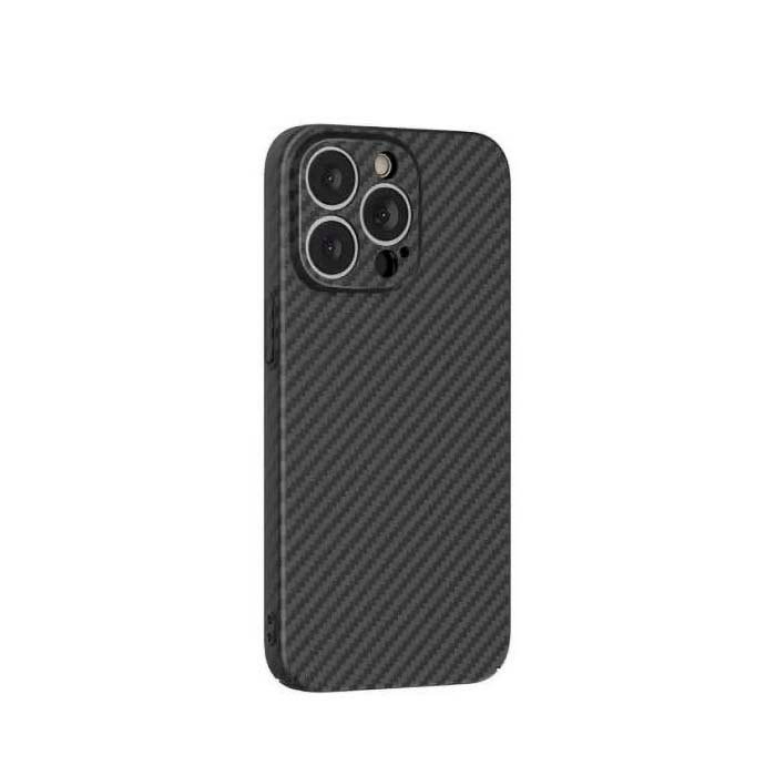 iPhone 13 Pro Max Green Carbon Case Black