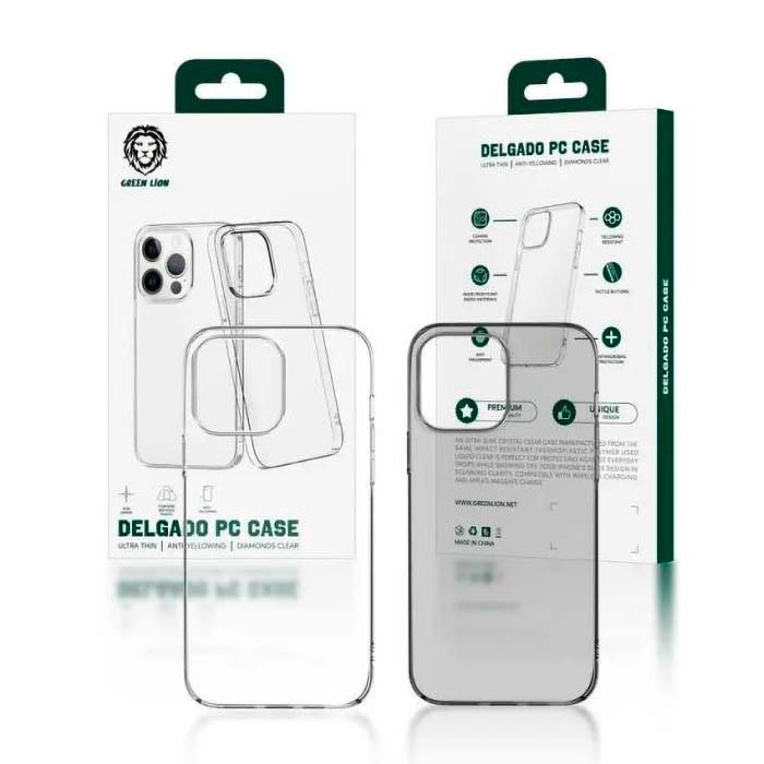 iPhone 13 Pro Green Delgado PC Case