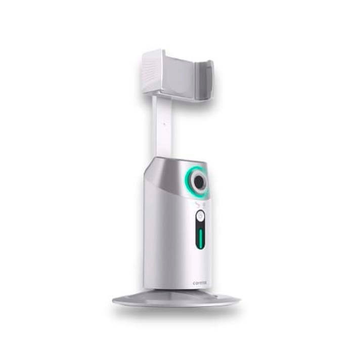 Porodo Gimbal with AI Face Tracking Gesture with Remote Controller