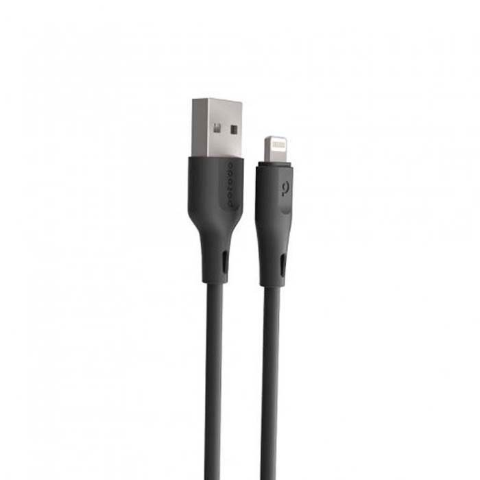 Cable Lightning Connector Porodo 1.2m Black