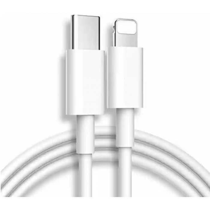 Cable Type-C to Lightning Green Lion TPE 1M PD 20W White