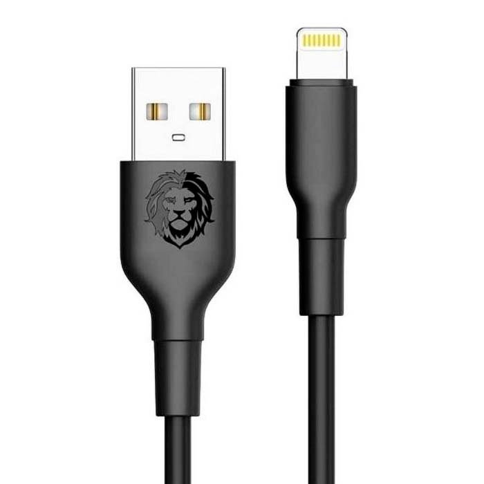 Cable Green Lightning 3m 2A  Black