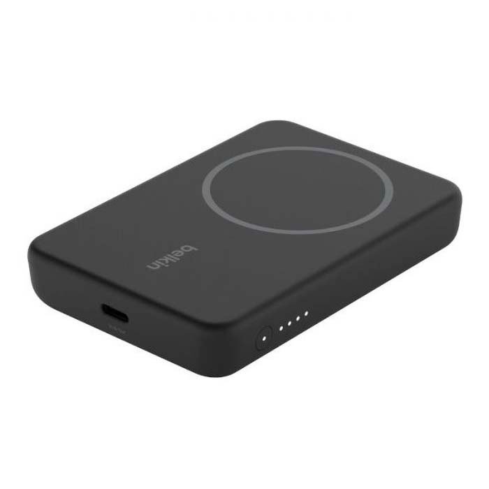 Belkin Boost Charge Magnetic Wireless Power Bank 5K + Stand Black