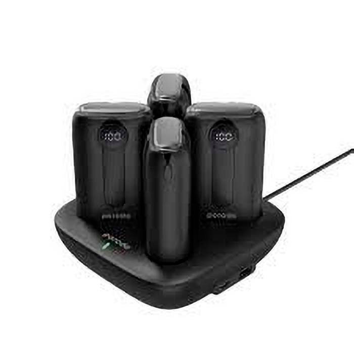 Power Bank Station Porodo 10,000 mAh with Lightning & Type-C Black