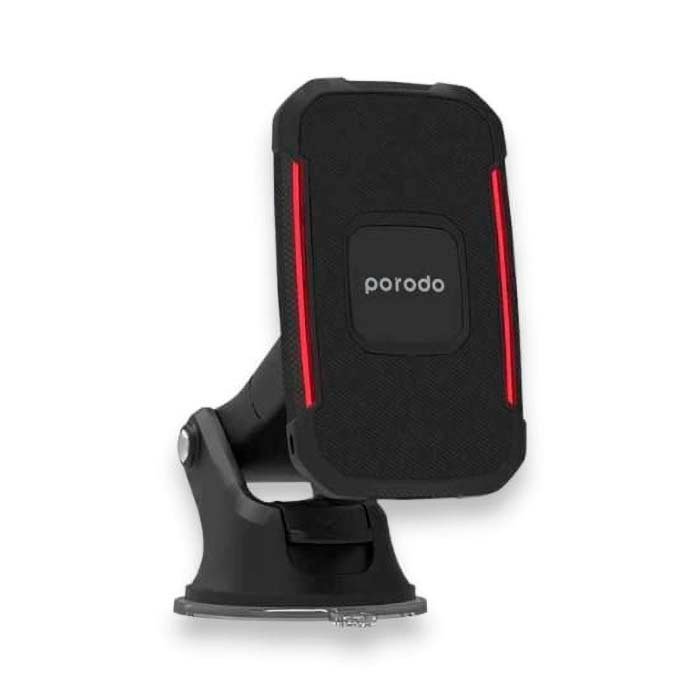 Car Charger Porodo Magnetic Wireless Mount 15W 7.5W Fast