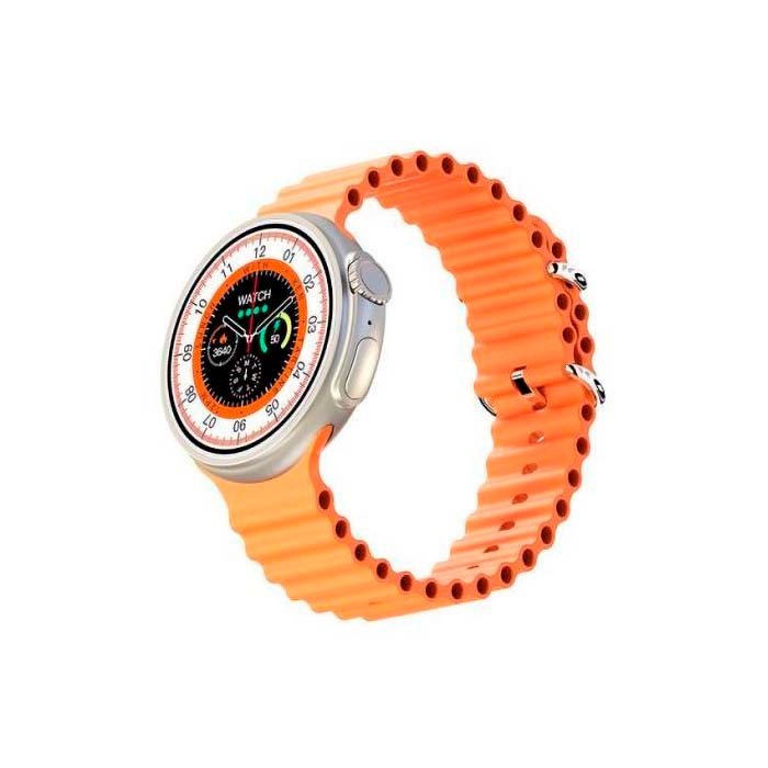 Porodo Ultra Evo Smart Watch Titanium Orange