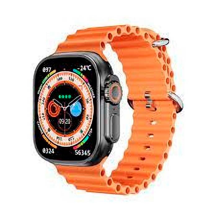 Porodo Smart Watch Ultra Orange Strap
