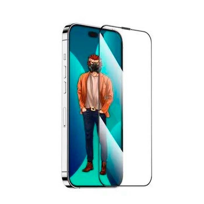 iPhone 14 Plus Green Desert Round Edge Glass
