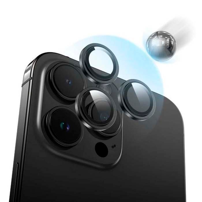 iPhone 15 Pro Max Green Lion Camera Lens Pro  Black