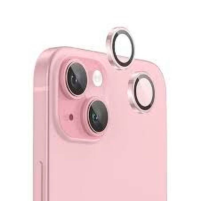 iPhone 15 Plus Green Lion HD Plus Camera Lens  Pink