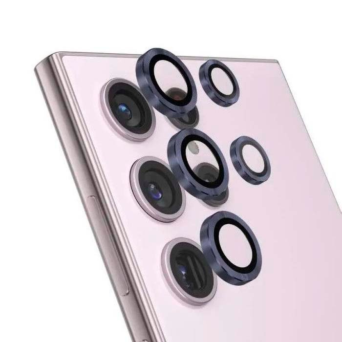 Samsung S24 Ultra Green Lion Camera Lens Armor Purple