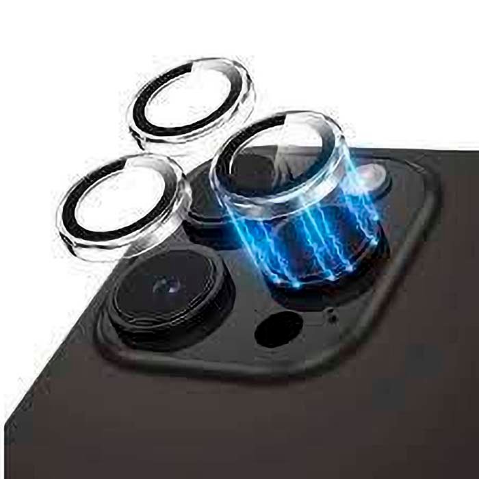iPhone 15 Pro Max Green Transparent Camera Lens