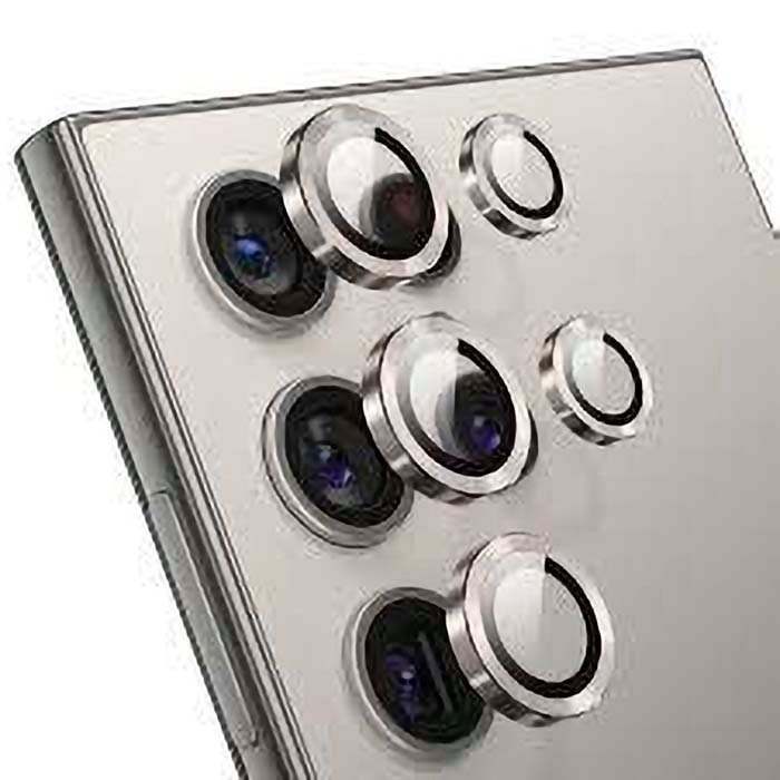 Samsung Galaxy S24 Ultra Green Lion Camera Lens Armor Gray