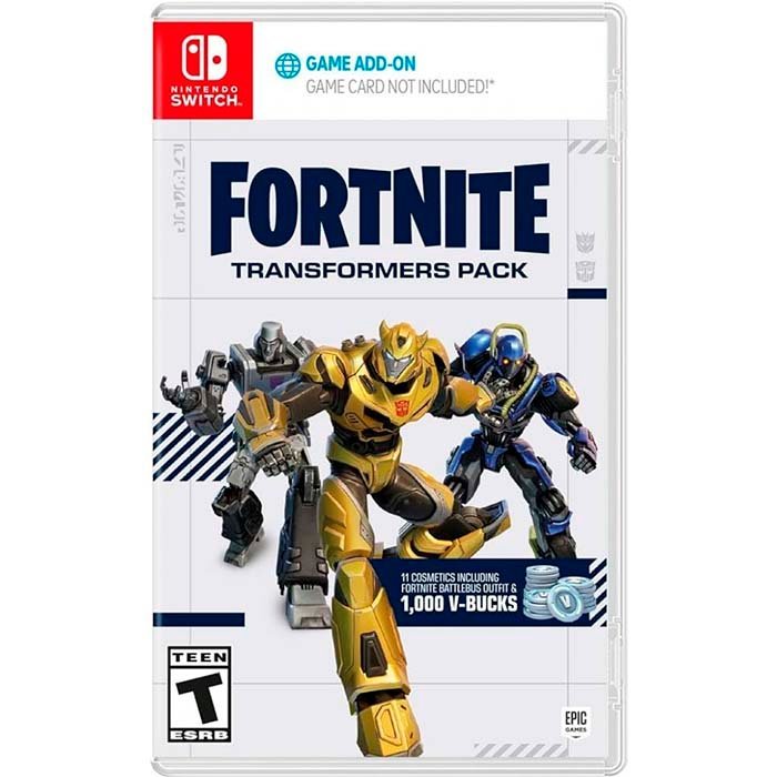 Nintendo Fortnite Transformers Pack