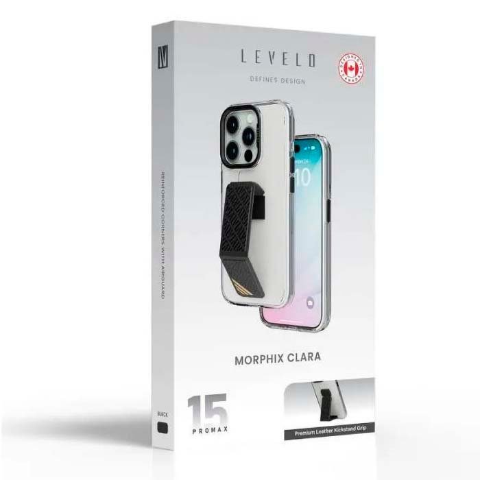 iPhone 15 Pro 15 Pro Max Levelo Morphix Clara Grip Case