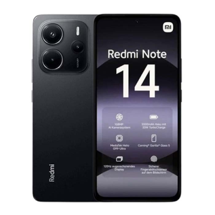 Xiaomi Redmi Note 14 6GB / 128GB Midnight Black